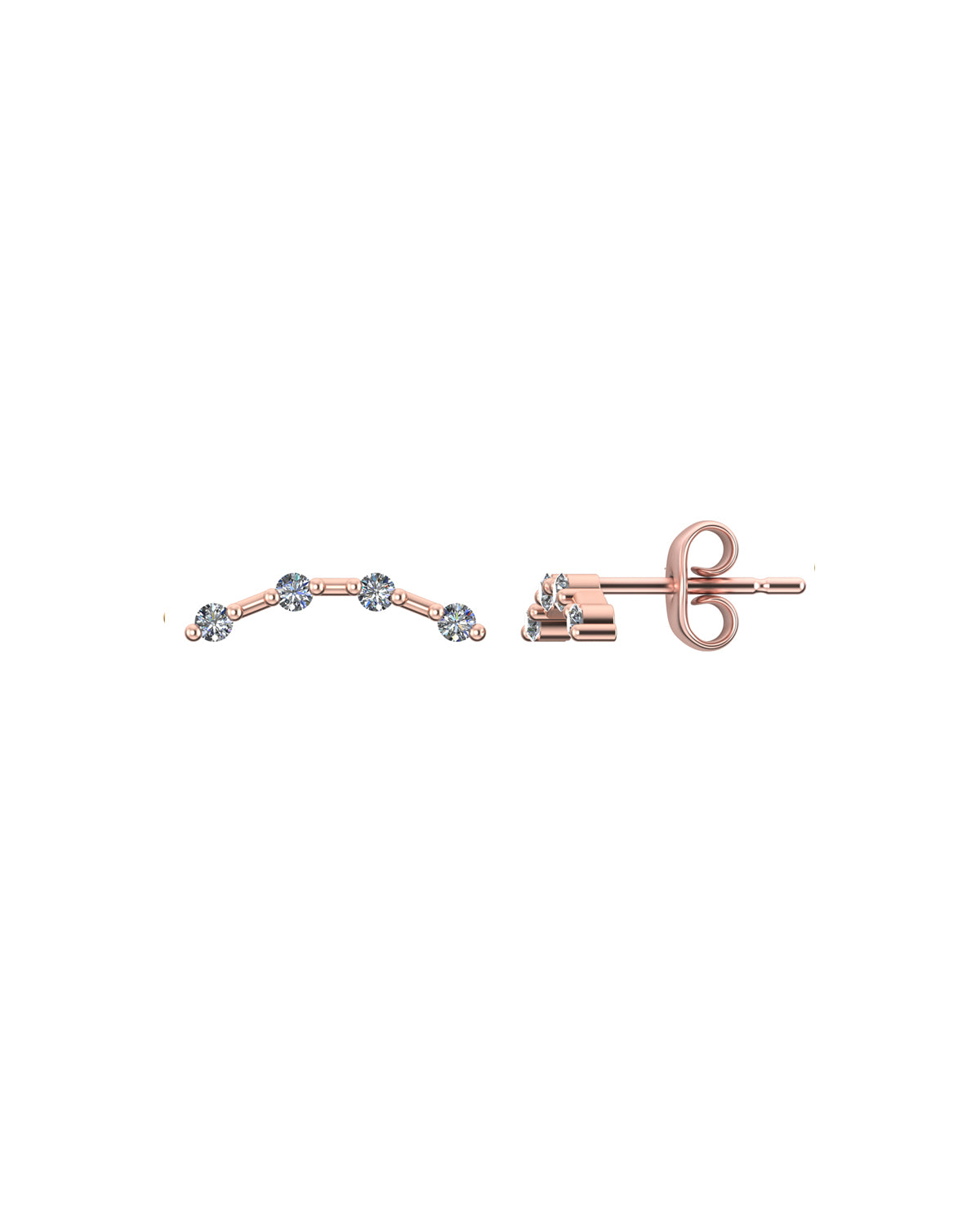 Eon 0.12 Carat Diamond Earrings-Veyaa
