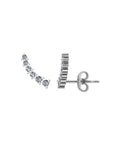 Oro 0.18 Carat Diamond Earrings-Veyaa