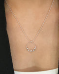 Aura 0.17 Carat Diamond Neckpiece-Veyaa