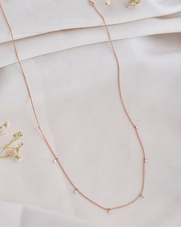 Lustre 0.44 Carat Diamond Neckpiece-Veyaa