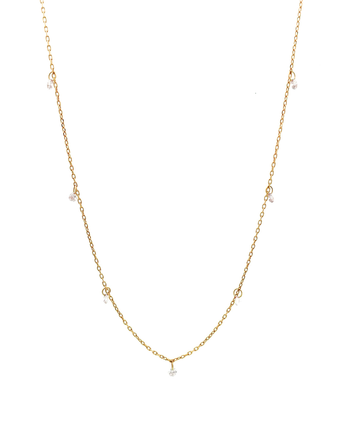 Lustre 0.44 Carat Diamond Neckpiece-Veyaa