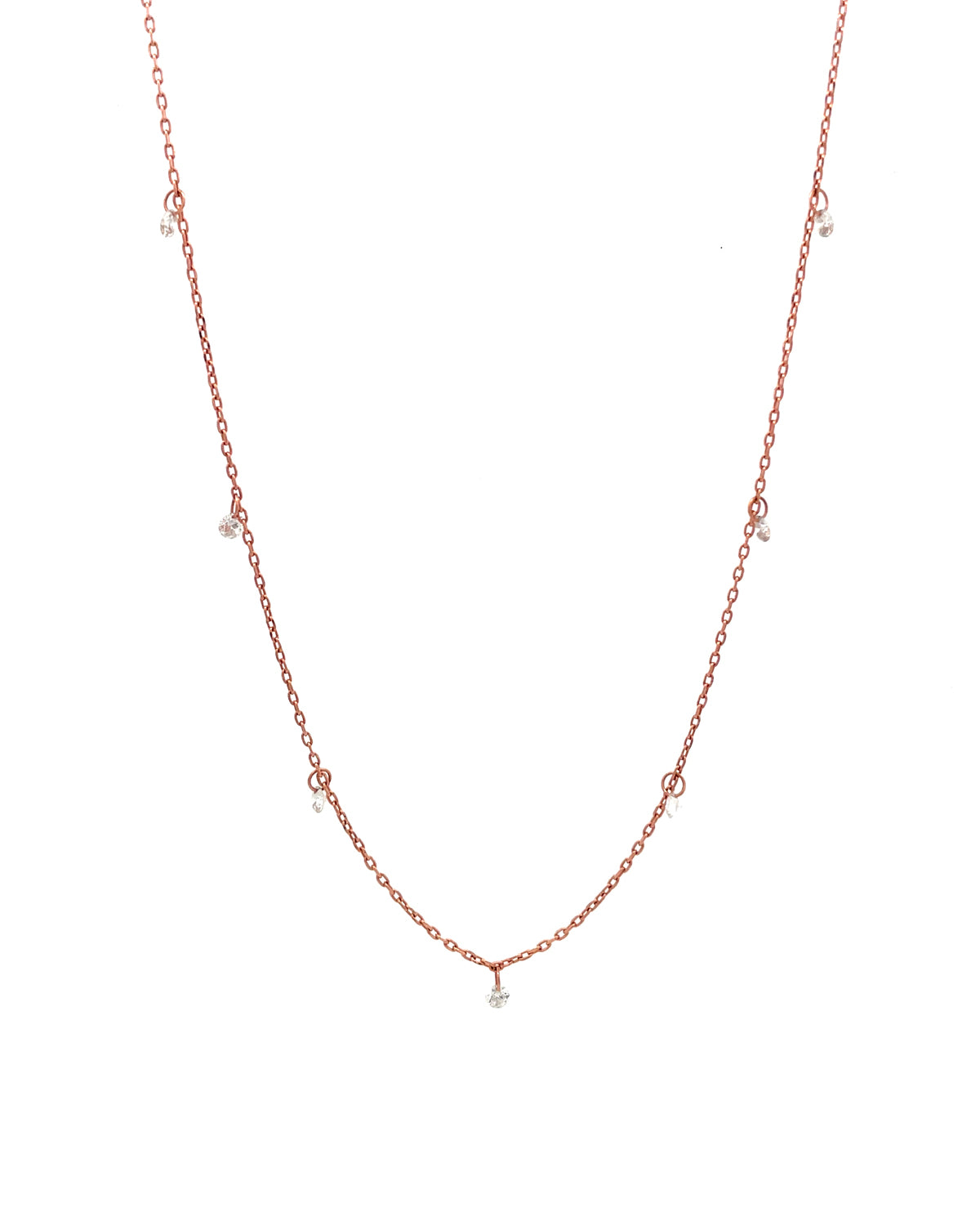 Lustre 0.44 Carat Diamond Neckpiece-Veyaa