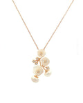 Flora 0.12 Carat Diamond Necklace-Veyaa