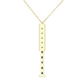 Hidden Name Necklace-Veyaa