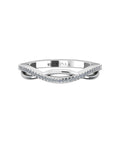 Petite 0.12 Carat Diamond Ring-Veyaa