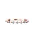 Violet 0.13 Carat Diamond Ring-Veyaa