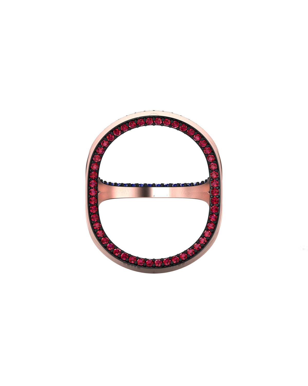 Evolve Natural Ruby and Sapphire Ring-Veyaa