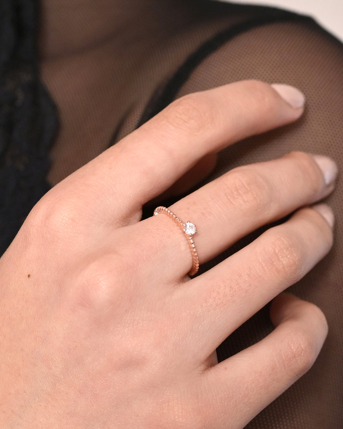 Orbit 0.15 Carat Diamond Ring-Veyaa