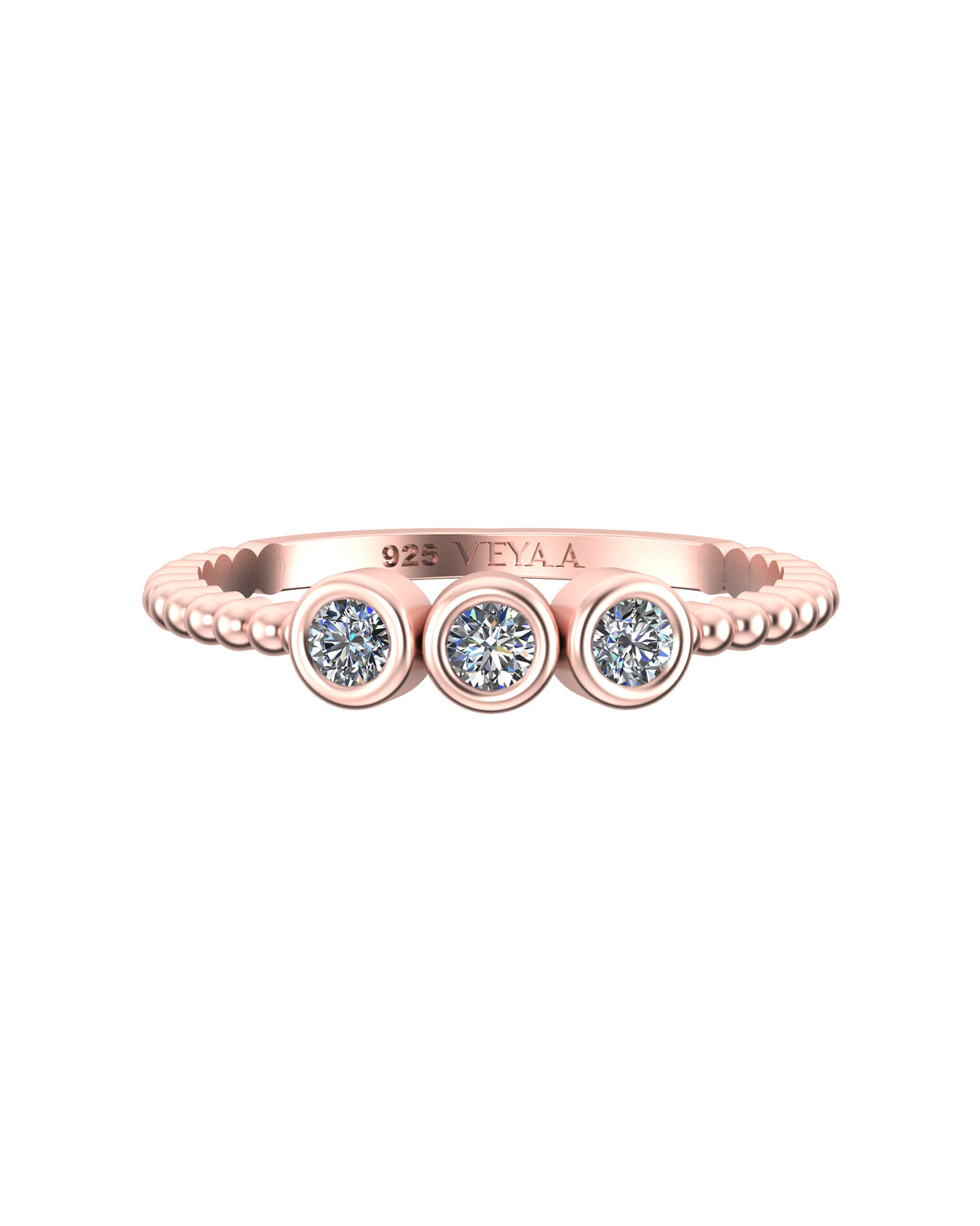 Elyssian 0.19 Carat Diamond Ring-Veyaa