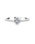 Magnolia 0.13 Carat Diamond Ring-Veyaa
