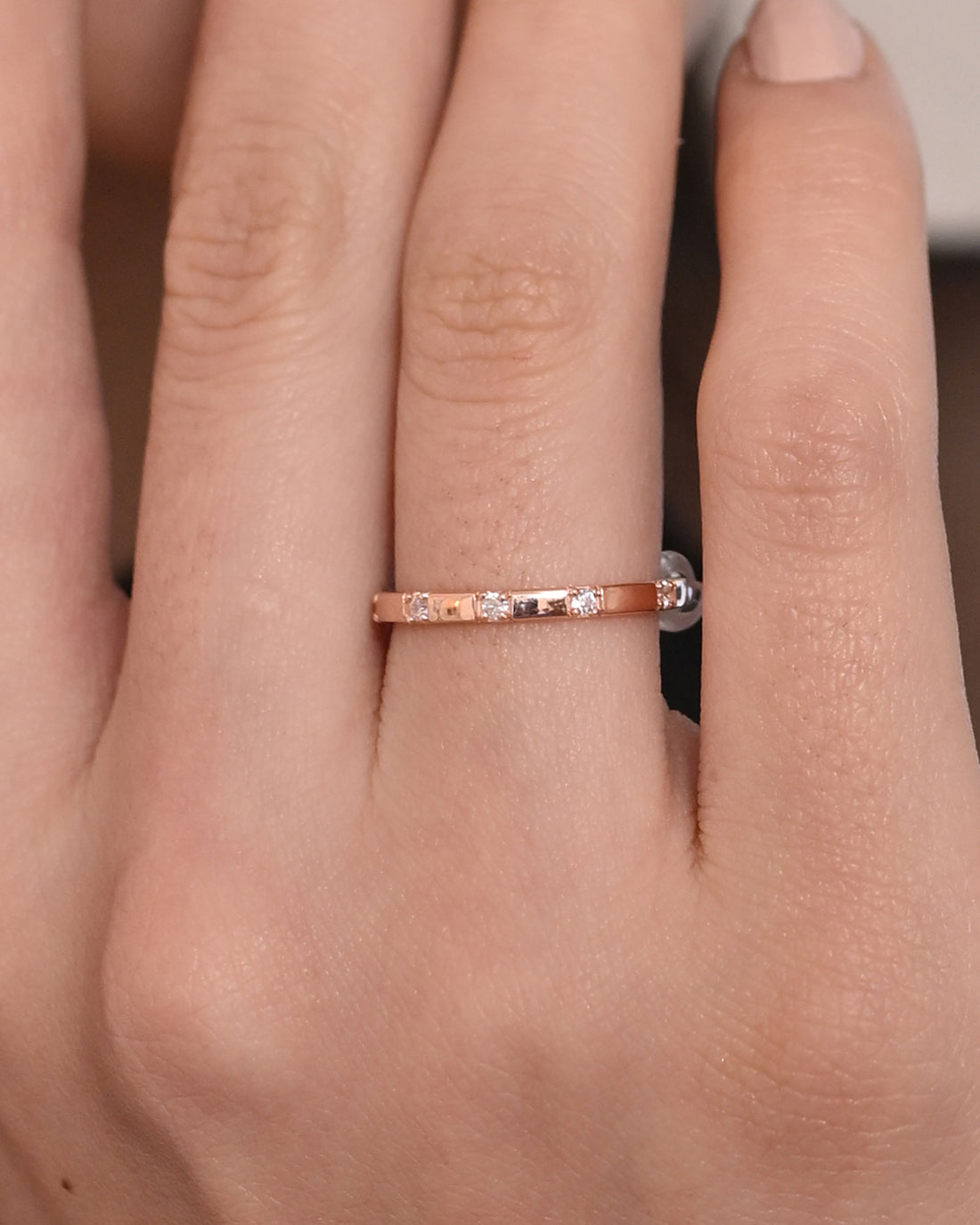 Forever 0.11 Carat Diamond Ring-Veyaa