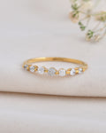 Zinnia 0.26 Carat Diamond Ring-Veyaa