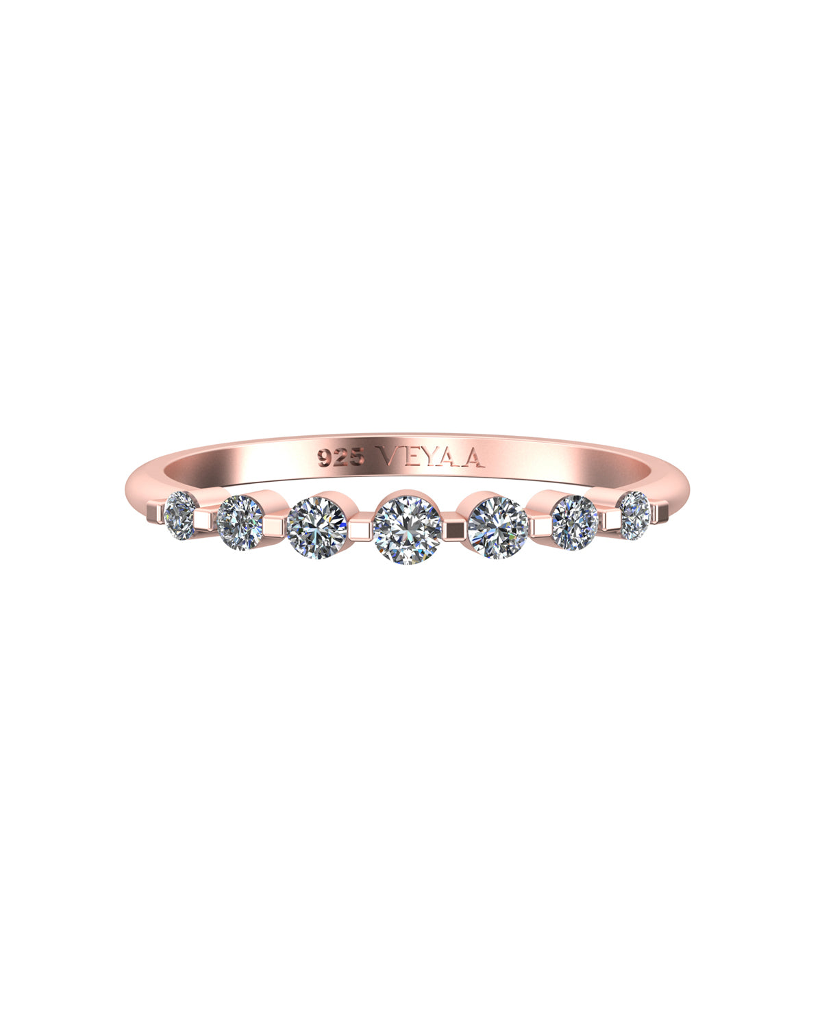 Zinnia 0.26 Carat Diamond Ring-Veyaa