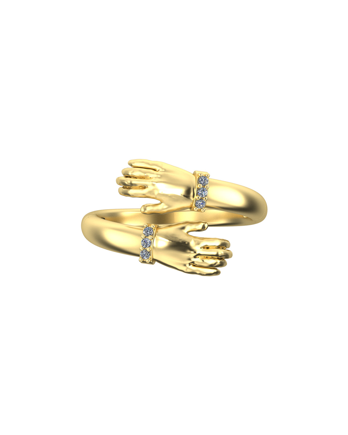 Hug Diamond Ring-Veyaa