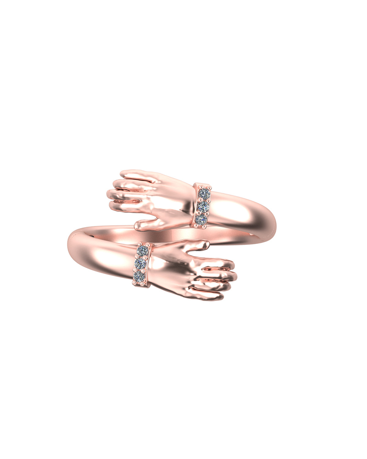 Hug Diamond Ring-Veyaa