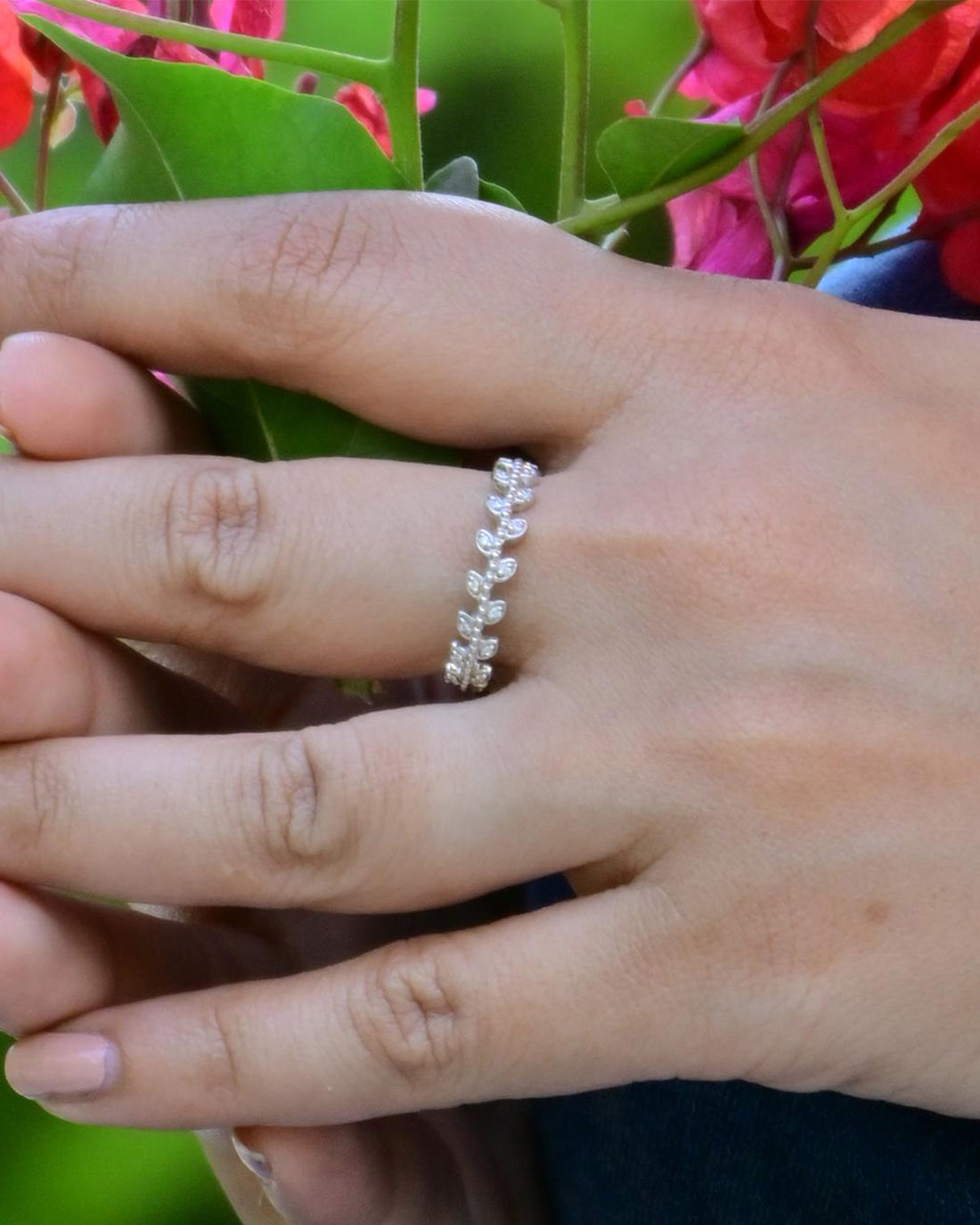 Fern Diamond Ring-Veyaa