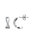 Eterna 0.11 Carat Diamond Earrings-Veyaa