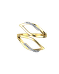Hazel 0.10 Carat Diamond Ring-Veyaa