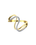 Willow 0.10 Carat Diamond Ring-Veyaa