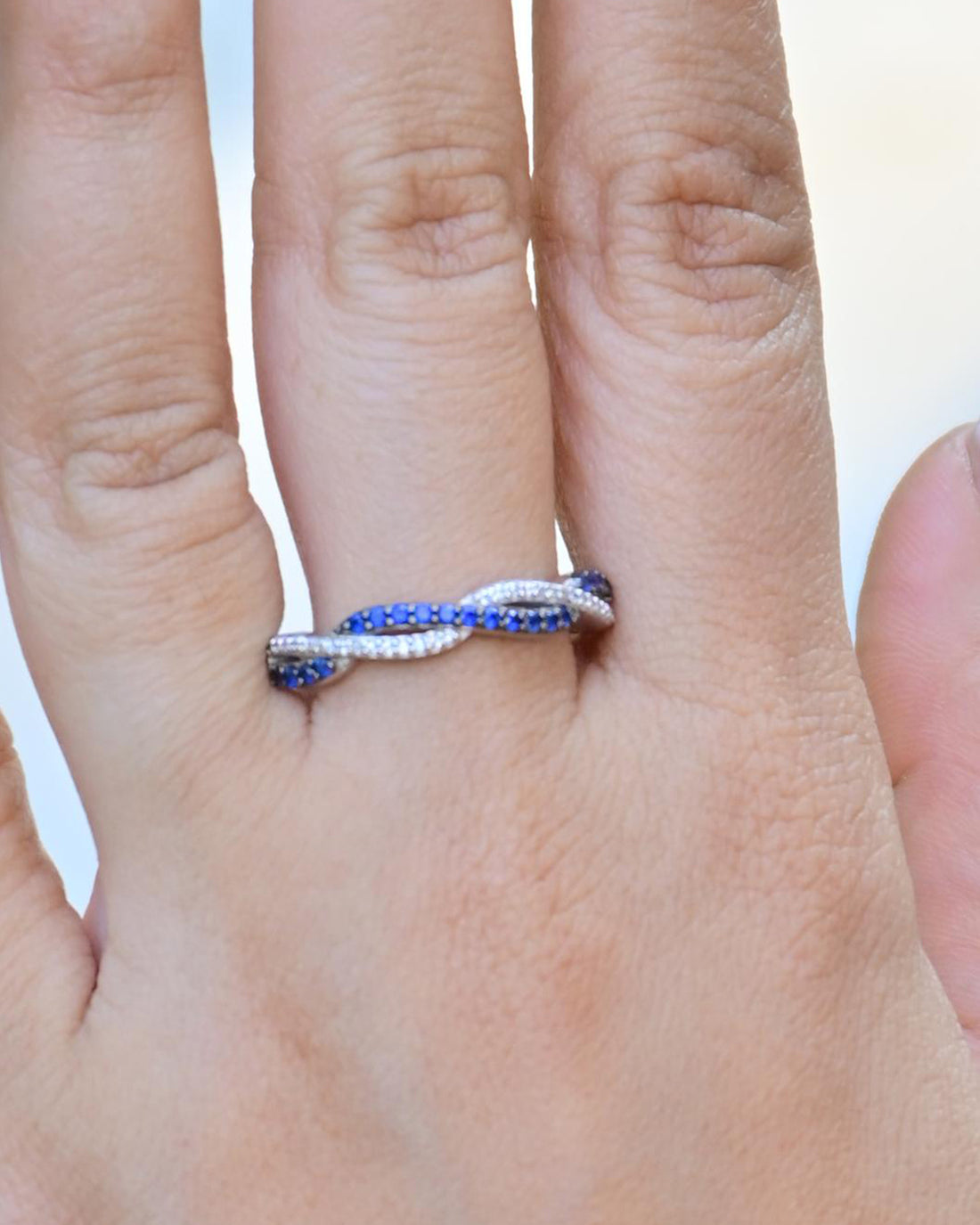 Soulmate Natural Sapphire Ring-Veyaa