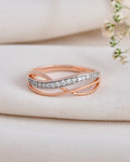 Soleil 0.17 Carat Diamond Ring-Veyaa