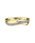 Soleil 0.17 Carat Diamond Ring-Veyaa