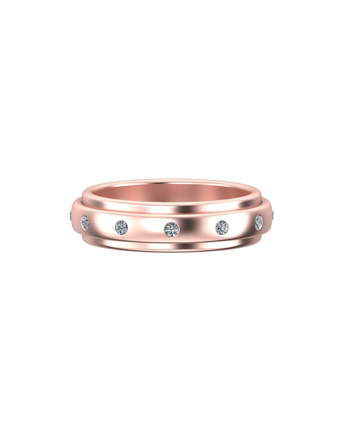 Fidget 0.18 Carat Diamond Spinner-Veyaa