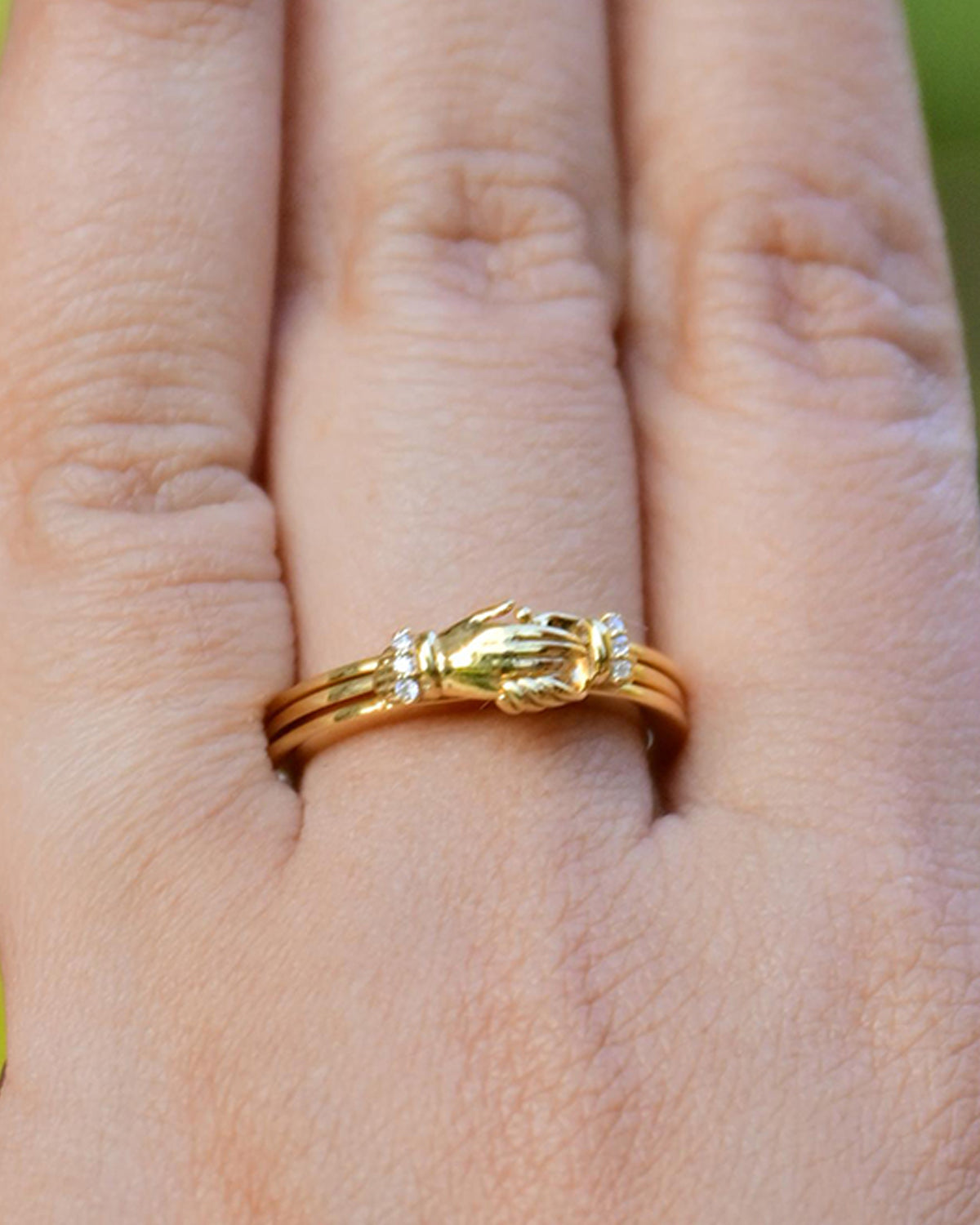 Bonded Diamond Ring-Veyaa