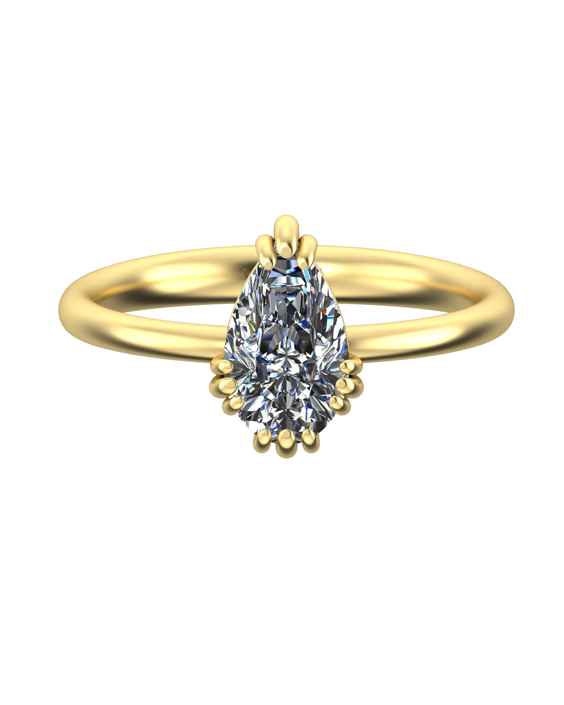 1 Carat Moh Diamond Ring