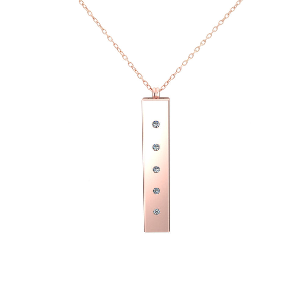 Hidden Name Necklace-Veyaa